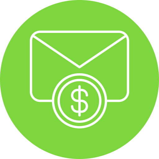 e-mail Generic Circular icon