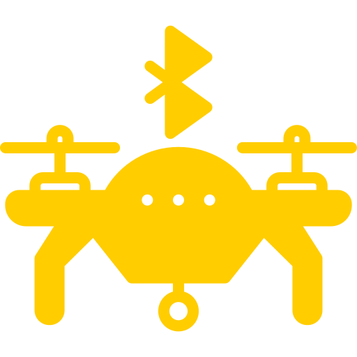 drone con cámara Generic Flat icono