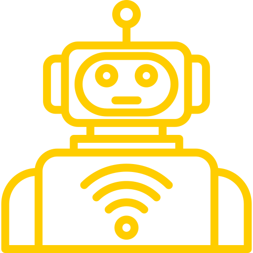 Robot Generic Simple Colors icon