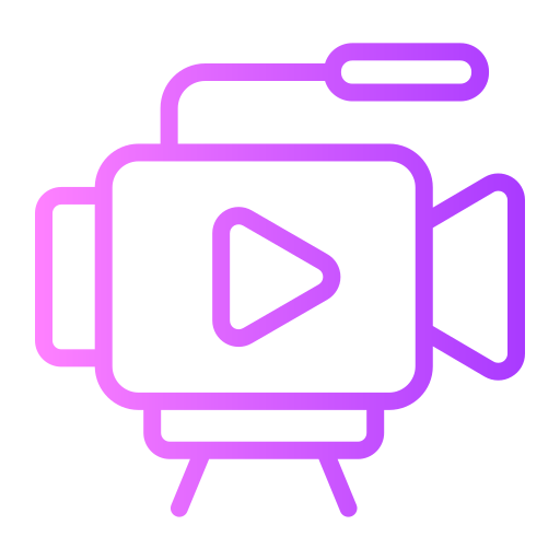 Video camera Generic Gradient icon