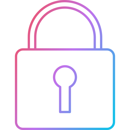 ロックされています Generic Gradient icon