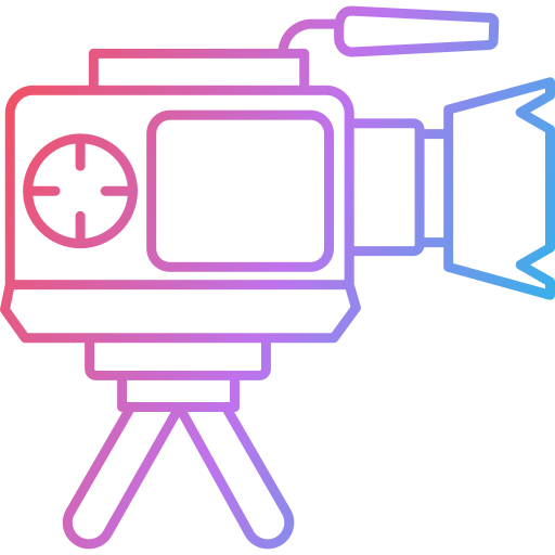 비디오 카메라 Generic Gradient icon