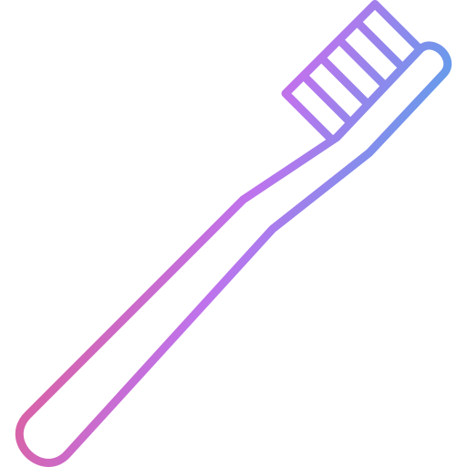 tandenborstel Generic Gradient icoon