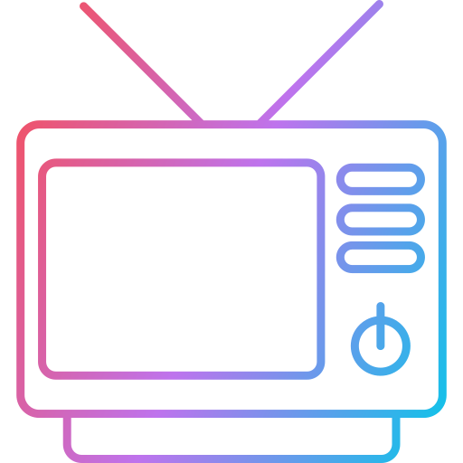 televisión Generic Gradient icono