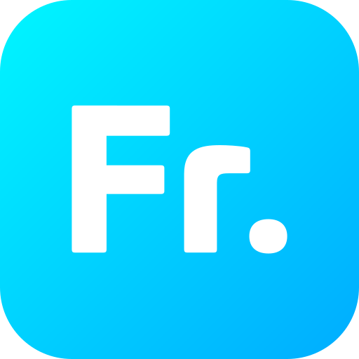 zwitserse frank Generic Flat Gradient icoon