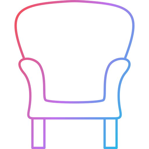 krzesło Generic Gradient ikona
