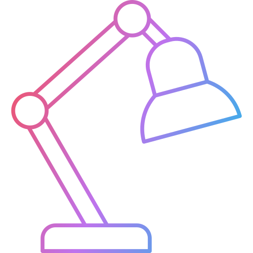 lampa stołowa Generic Gradient ikona