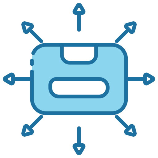 Package Generic Blue icon