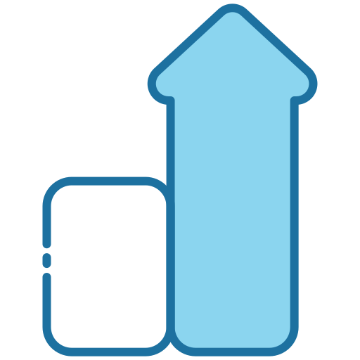 Рост Generic Blue иконка