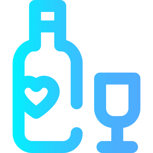 와인 Super Basic Omission Gradient icon