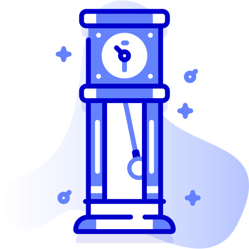 Grandfather clock Special Ungravity Lineal icon