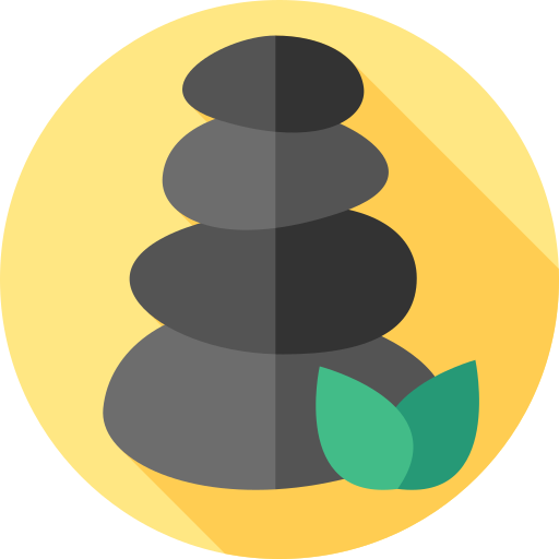 石 Flat Circular Flat icon