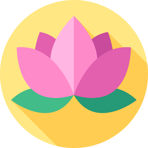 Lotus Flat Circular Flat icon