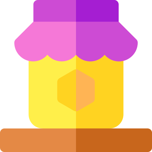 Honey Basic Rounded Flat icon