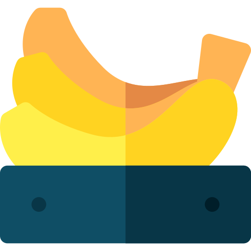 Banana Basic Rounded Flat icon