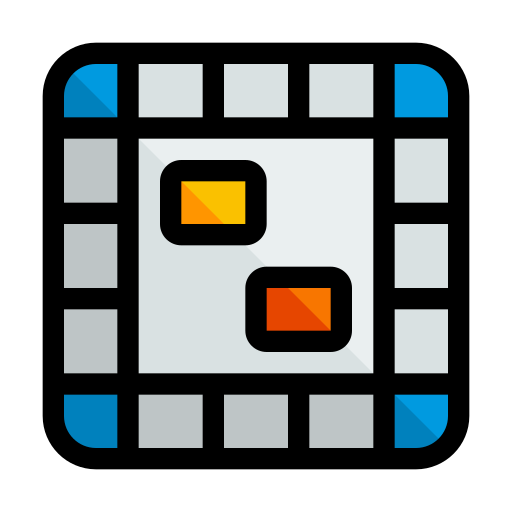 보드 게임 Generic Outline Color icon