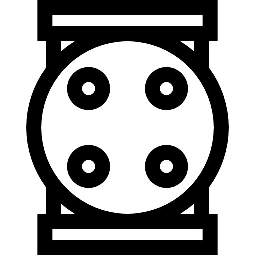 pastiglie Basic Straight Lineal icona