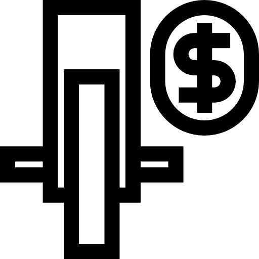 lambreta Basic Straight Lineal Ícone