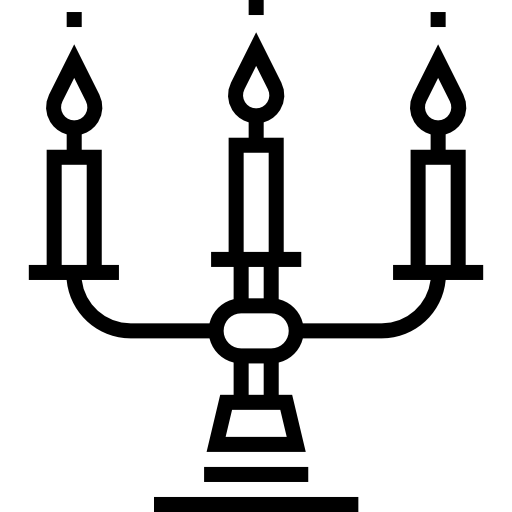 燭台 Detailed Straight Lineal icon