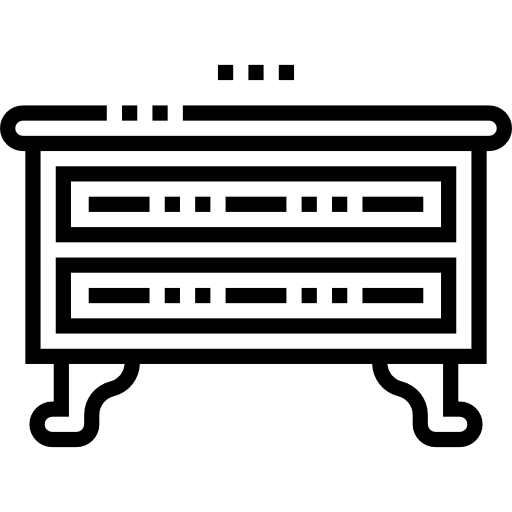 szafka Detailed Straight Lineal ikona