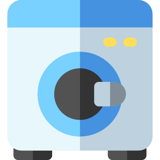 Washing machine Basic Rounded Flat icon