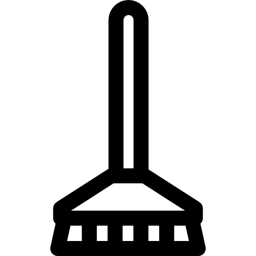 Метла Basic Rounded Lineal иконка