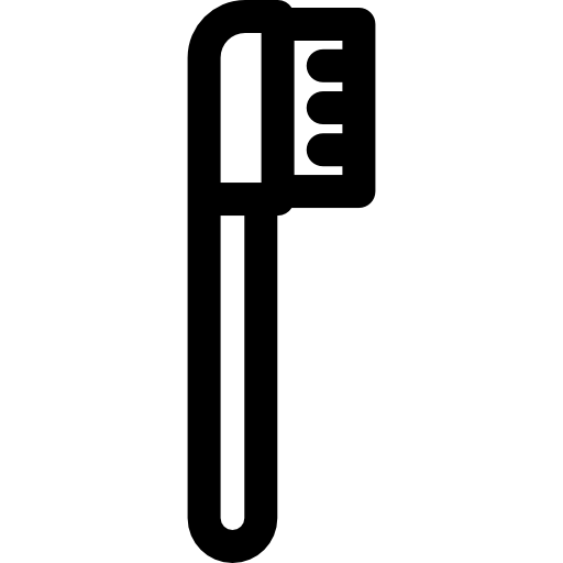 tandenborstel Basic Rounded Lineal icoon