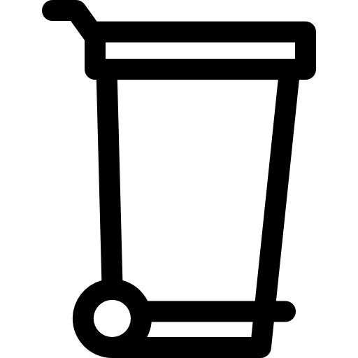 ごみ箱 Basic Rounded Lineal icon