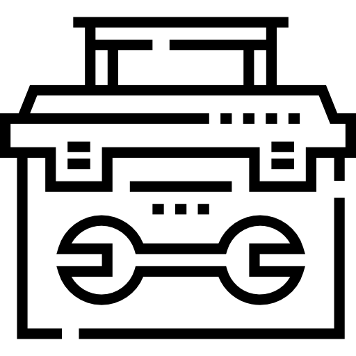 werkzeugkasten Detailed Straight Lineal icon