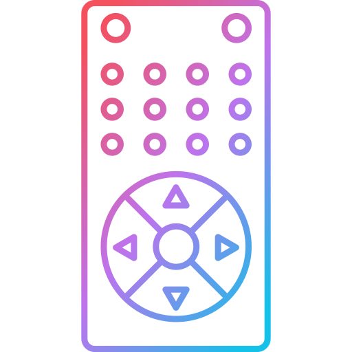 afstandsbediening Generic Gradient icoon