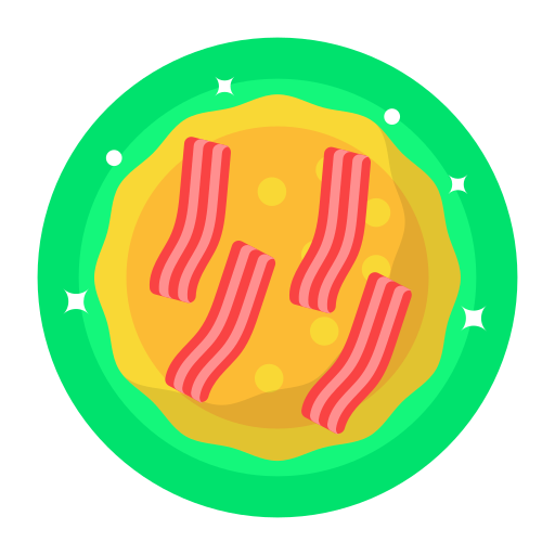 bacon Generic Circular icona