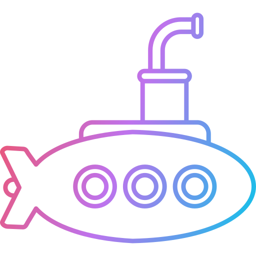 Submarine Generic Gradient icon
