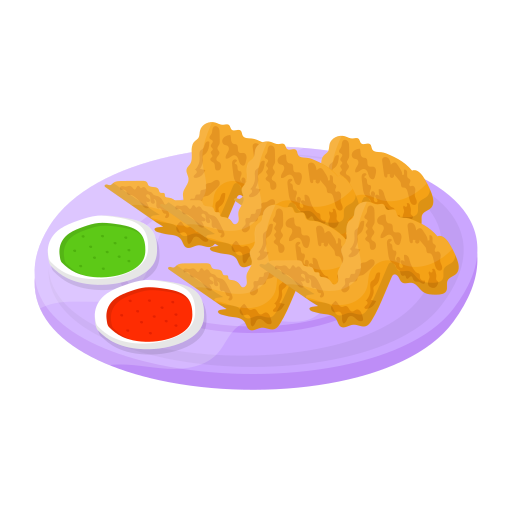 Chicken wings Generic Flat icon