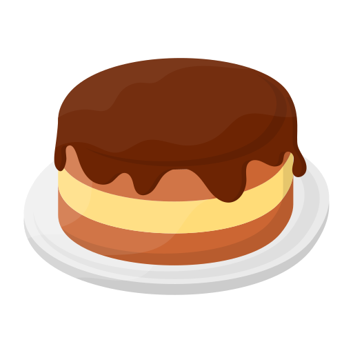 ciasto czekoladowe Generic Flat ikona