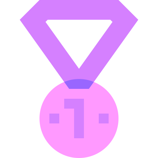 Medal Basic Sheer Flat icon