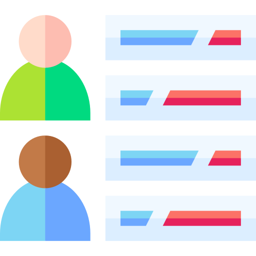 umfrage Basic Straight Flat icon