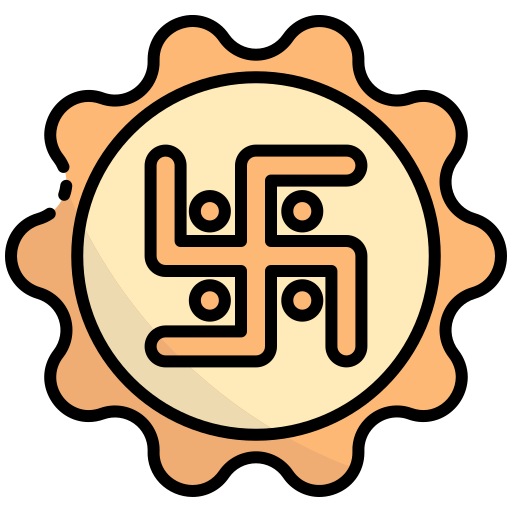 Swastika Generic Outline Color icon