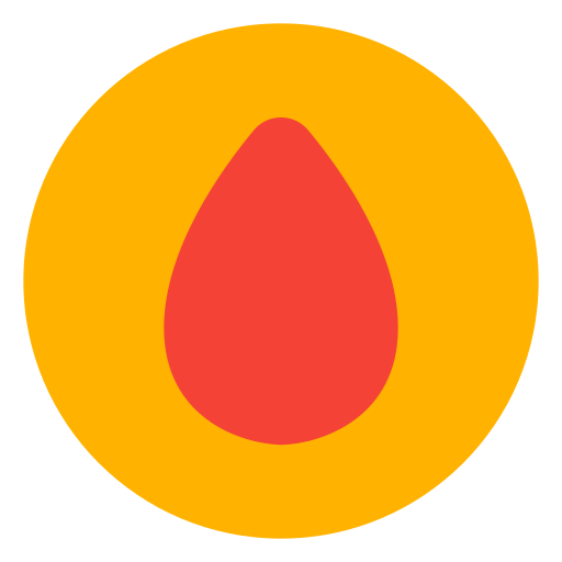 bloed Generic Flat icoon
