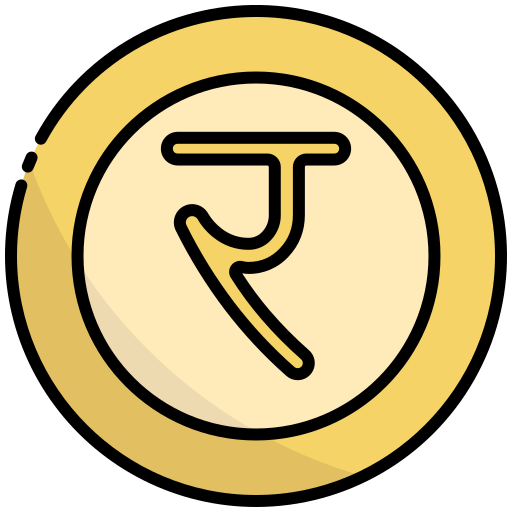 Coin Generic Outline Color icon