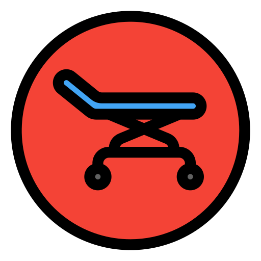 Hospital bed Generic Outline Color icon