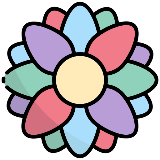 mandala Generic Outline Color icona