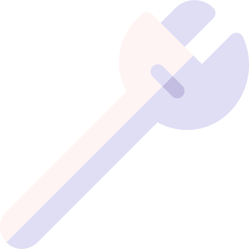 Wrench Basic Rounded Flat icon