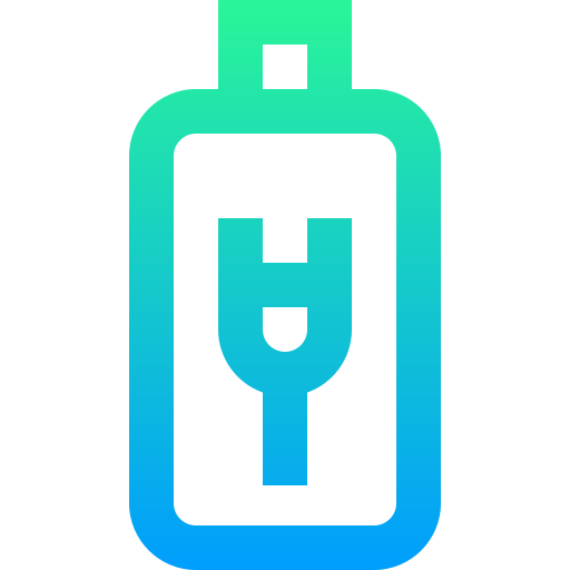 Plug Super Basic Straight Gradient icon