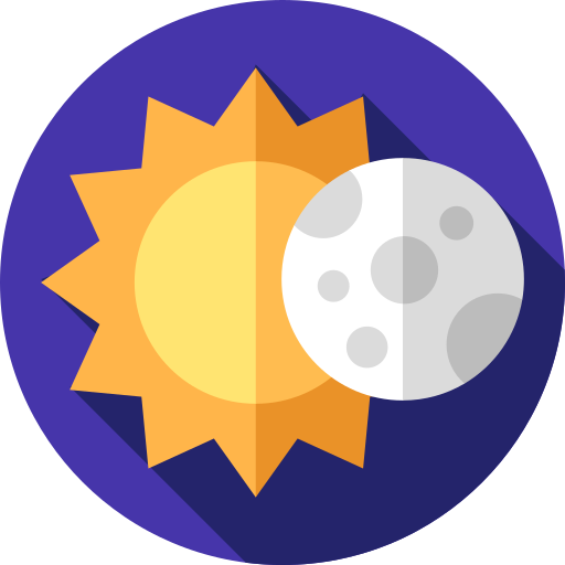 Eclipse Flat Circular Flat icon