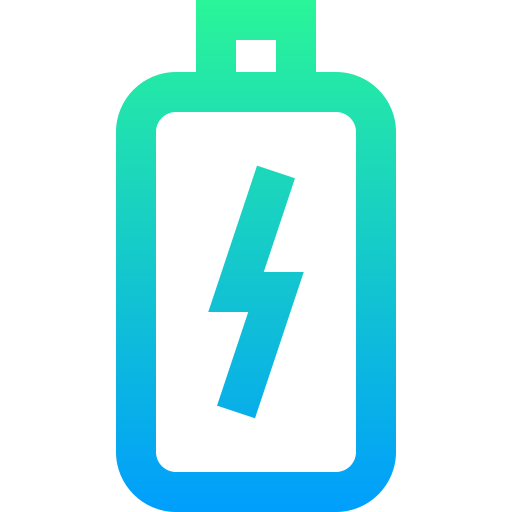 Charging Super Basic Straight Gradient icon