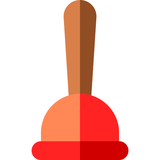 Plunger Basic Rounded Flat icon