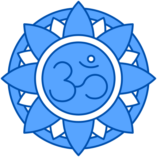 mandala Generic Blue icona