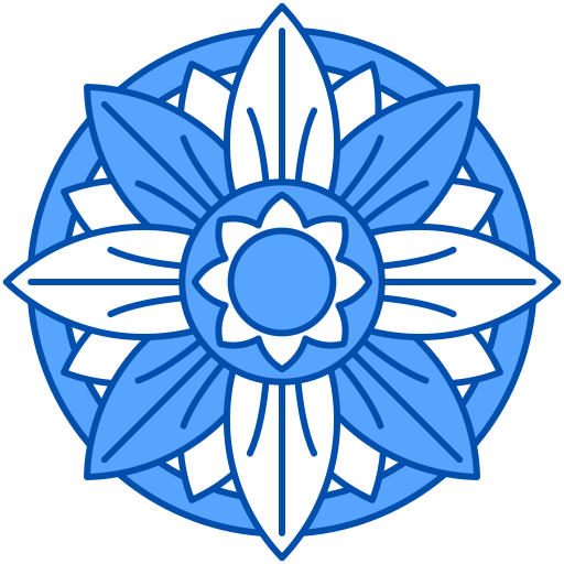 マンダラ Generic Blue icon