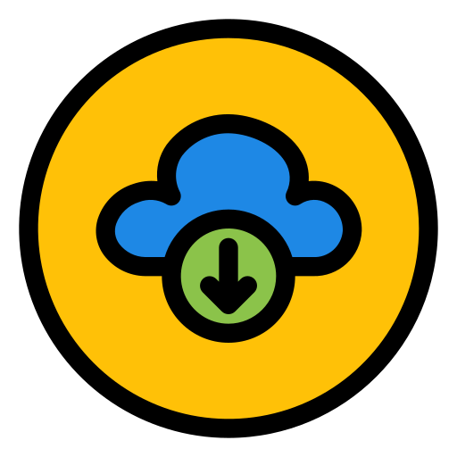 cloud-download Generic Outline Color icon