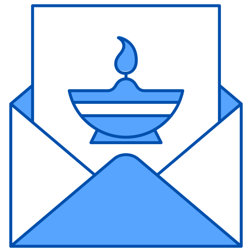 手紙 Generic Blue icon